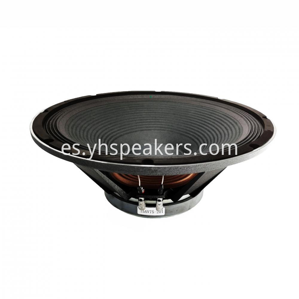 190mm Ferrite Magnet 15 Inch Pro Woofer 